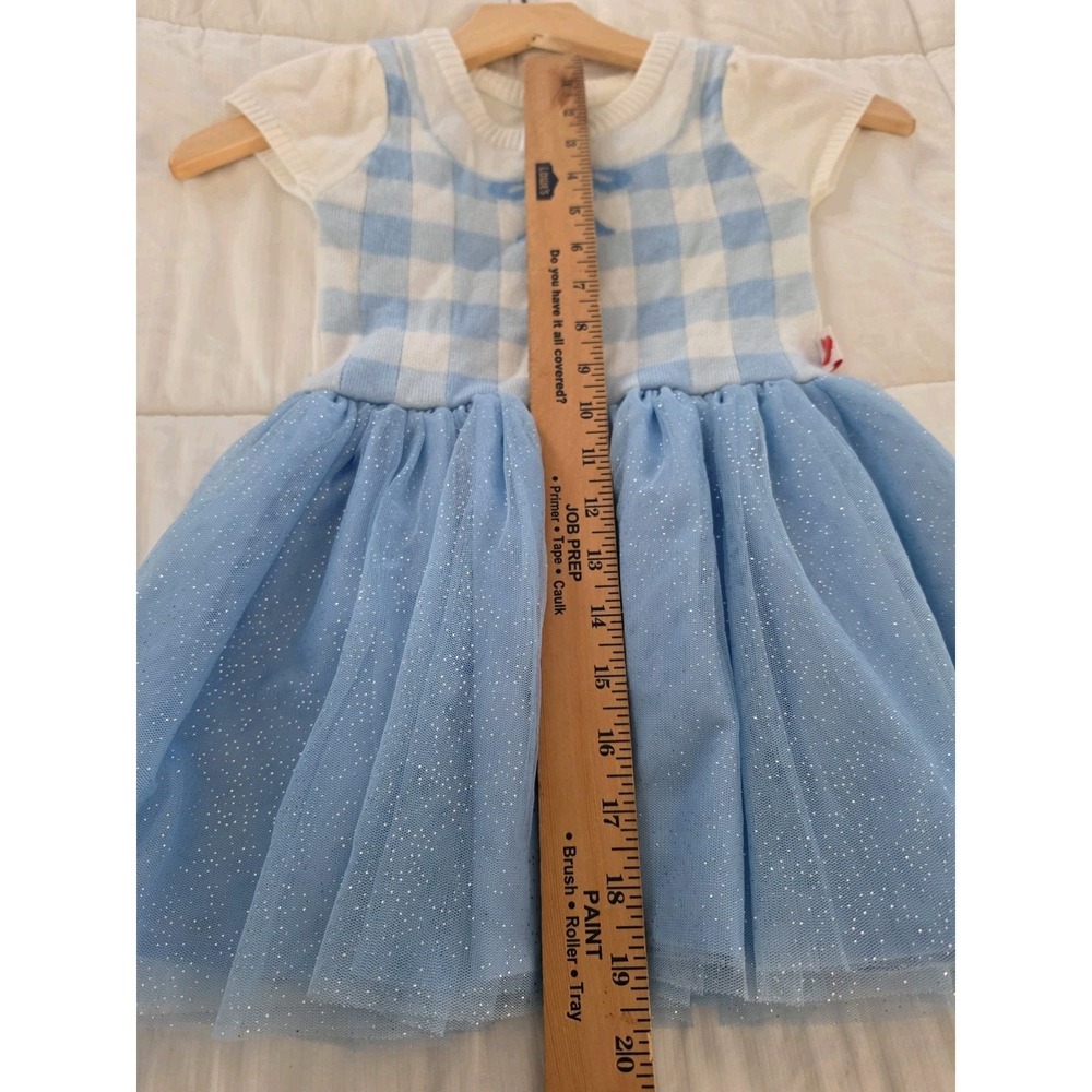 Wizard of Oz Toddler Girl Dorothy Cosplay Sweater Dress 4T - Picture 5 of 5